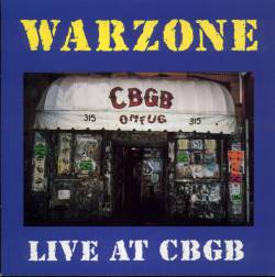 Warzone : Live at CBGB